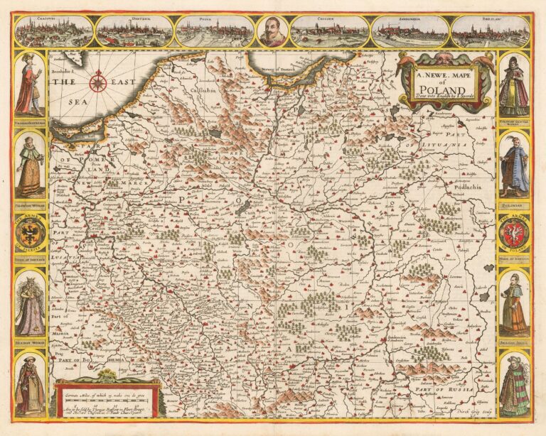 "A Newe  mape of Poland Done into English,"