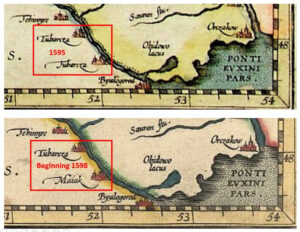 "POLONIÆ, LITVANIÆ Q. DESCRIPTIO." Valid dates: 1595, 1598, 1601, 1602, 1603, 1606, 1608, 1609.