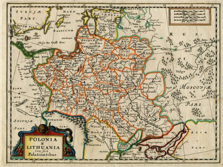 "POLONIA & LITHUANIA Cum suis Palatinatibus,"