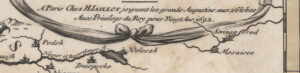 "Estats de Pologne Subdivises suivant l'estendue  des Palatinats Par Le Sr. Sanson..."