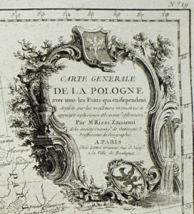 "CARTE GENERALE DE LA POLOGNE..."