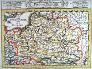 "Geographische Vorstellung  derer Königreiche Polen und Preussen mit deren incorpoierten Landen"