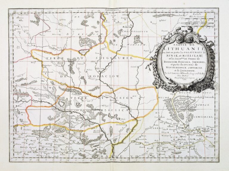 "Partie de Lithuanie ou sont les Palatinats de...,"