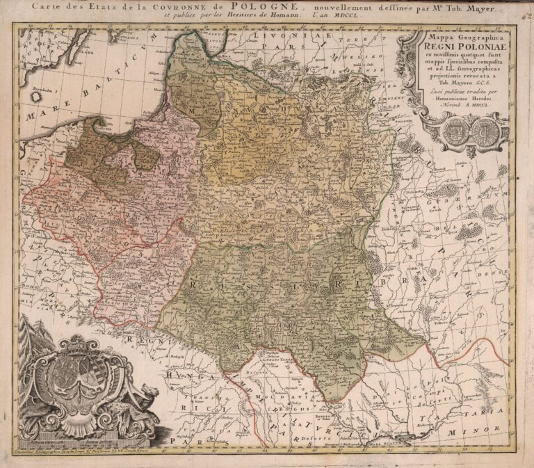 "Mappa Geographica Regni Poloniae..,"