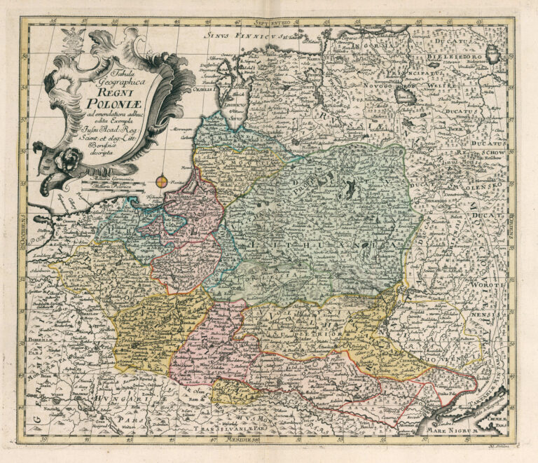 "Tabula Geographica REGNI POLONIÆ,"