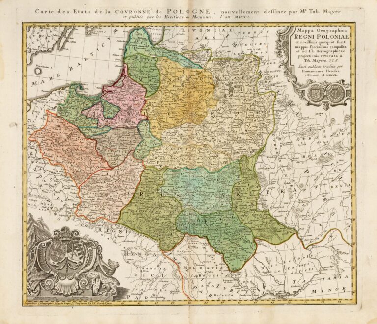 "Mappa Geographica Regni Poloniae..,"