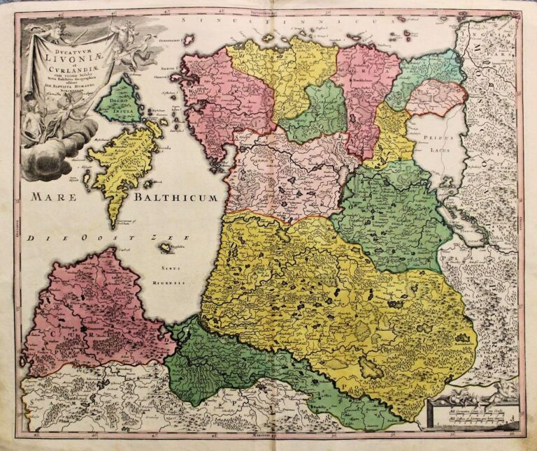 "DVCATVVM LIVONIÆ et CVRLANDIÆ cum vicinis Insulis.."