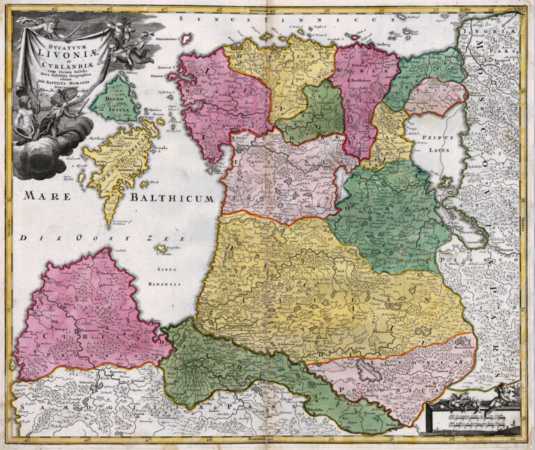 "DVCATVVM LIVONIÆ et CVRLANDIÆ cum vicinis Insulis.."