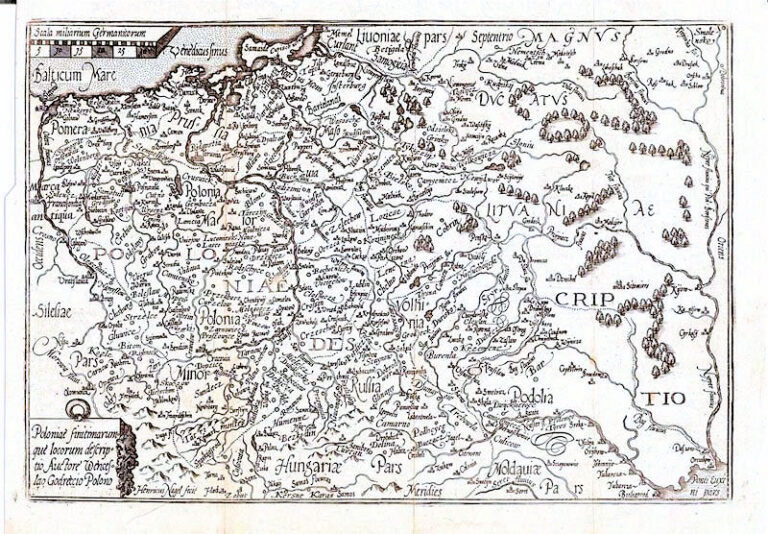 Poloniae finiti- marum que locurum descripio auctore