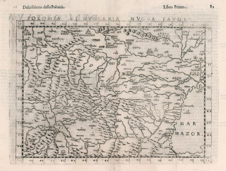 POLONIA ET HVNGARIA NVOVA  TAVOLA