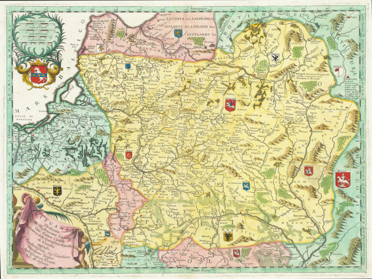 "LITUANIA Dedicata All' Illustrissimo Signore..,"
