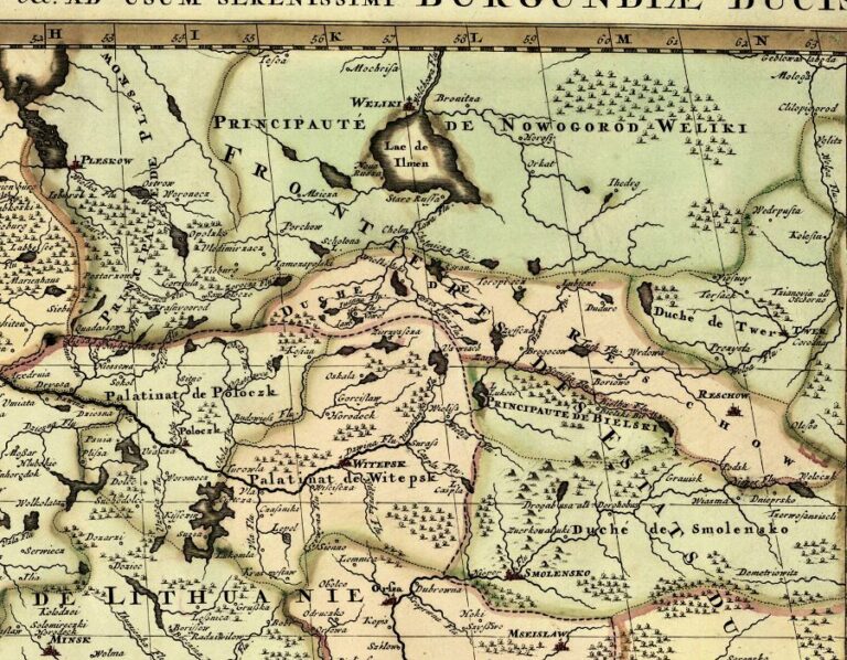 "Estats de la Couronne de POLOGNE: presenté A Monseigneur le Duc de Bourgogne,"