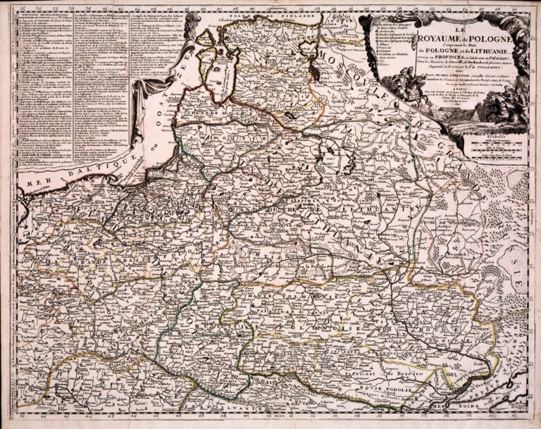 "LE ROYAUME de POLOGNE, Comprenant les Etats de Pologne et de LITHUANIE..."