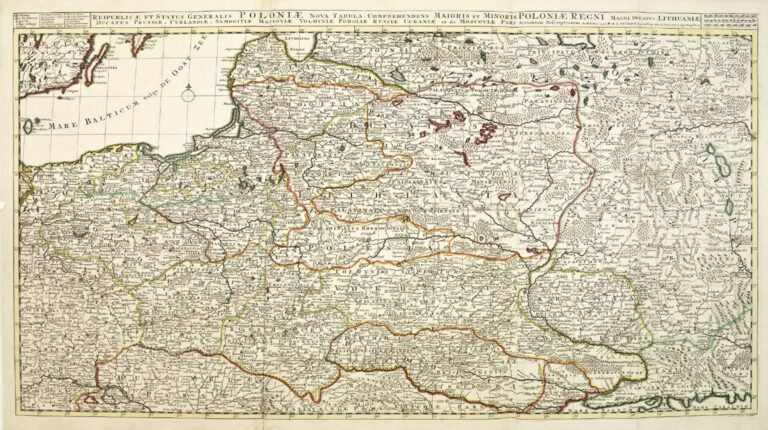 "Reipublicæ et status generalis Poloniæ nova Tabula comprehendens Maioris et minoris Poloniæ Regni..,"