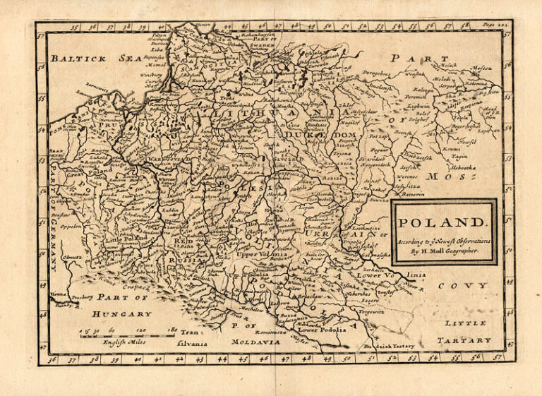 "POLAND, According to neweft obfervations,"