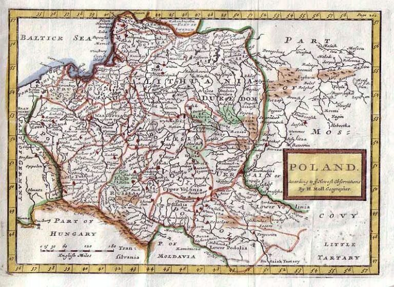 "POLAND, According to neweft obfervations,"