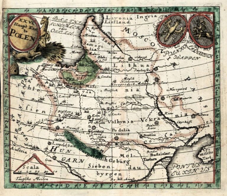 "Haupt Karte POLEN,"