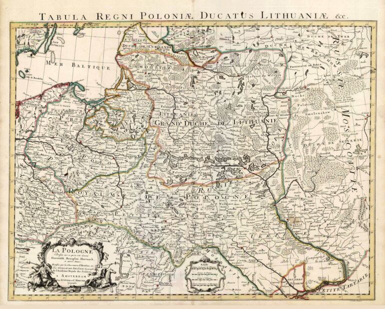 "La Pologne. Dressee sur ce qu'en ont donne Starovolsk, Beauplan, Hartnoch, et autres auteurs..,"