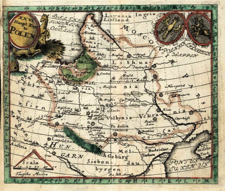 "XXVI Haupt Karte POLEN,"