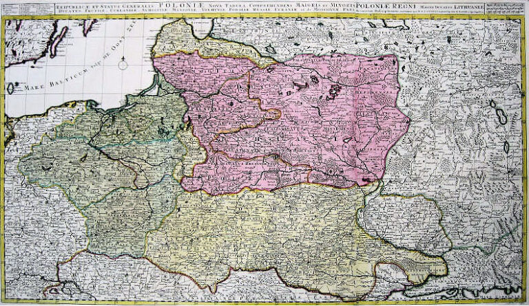 "Reipublicæ et Status Generalis Poloniæ Nova Tabula, Comprehendens Maioris et Minoris Poloniæ Regni..."