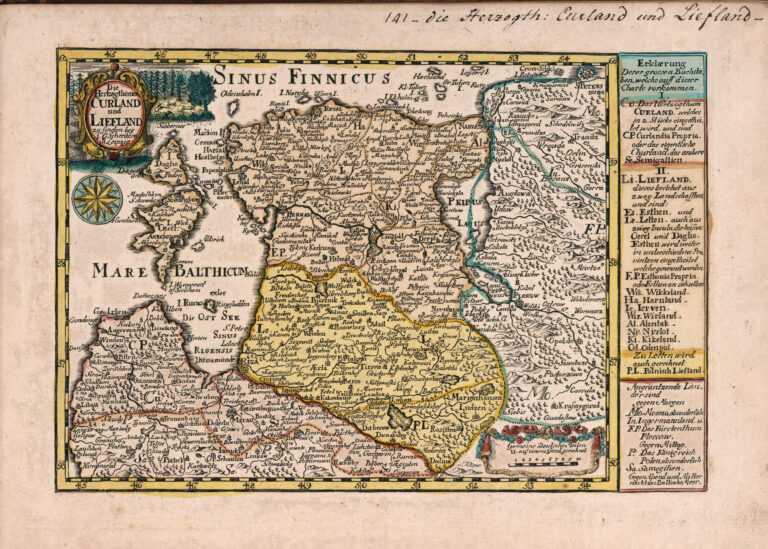 "Vol 2: 141- Die Hertzogthümer Curland und Liefland,"