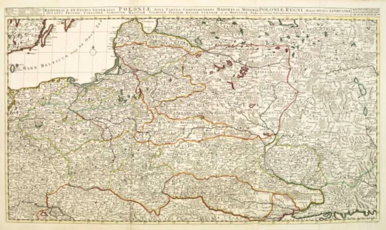 "Reipublicæ et Status Generalis Poloniæ Nova Tabula, Comprehendens Maioris et Minoris Poloniæ Regni..."