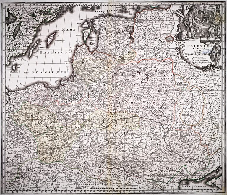 "Poloniæ Regnum ut et Magni Ducatus Lithuaniæ, Accuratiss Delineatione repræsentat, Opera et Studio..,"