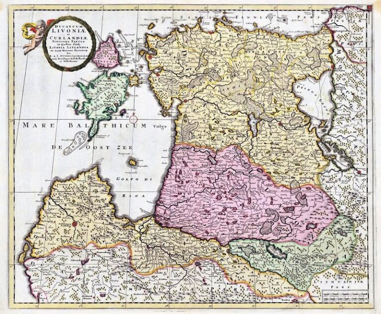 "Die Hertzog- thümer CURLAND und LIEFLAND"