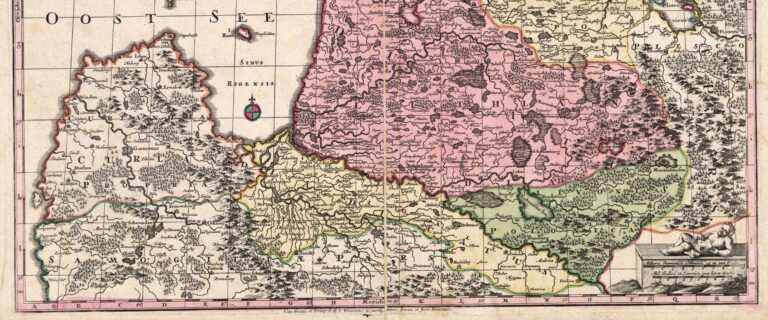 "LIVONIÆ et CURLANDIÆ DUCATUS," (bottom part of the page)