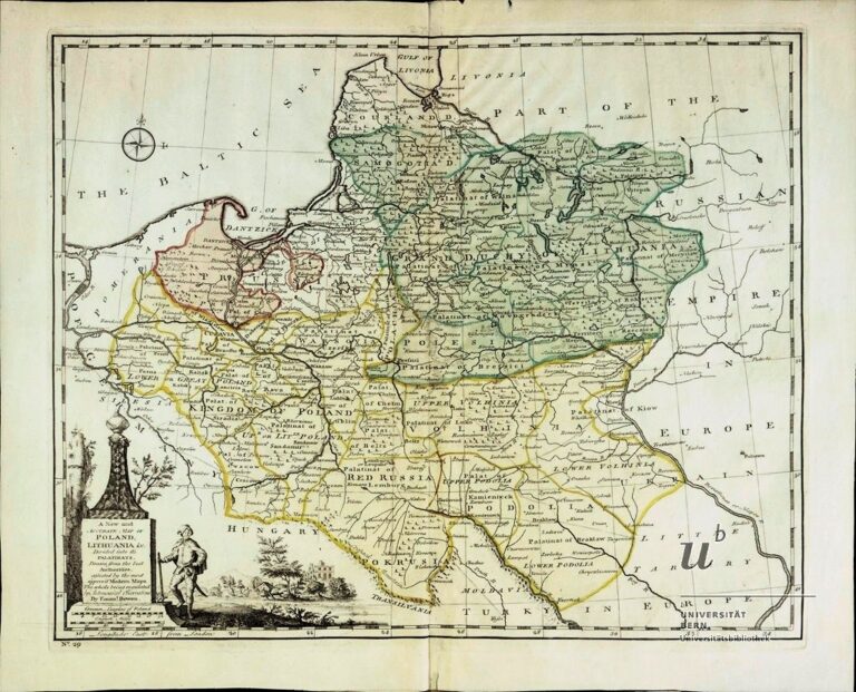 "A New and ACCURATE Map of POLAND, LITHUANIA &c..."