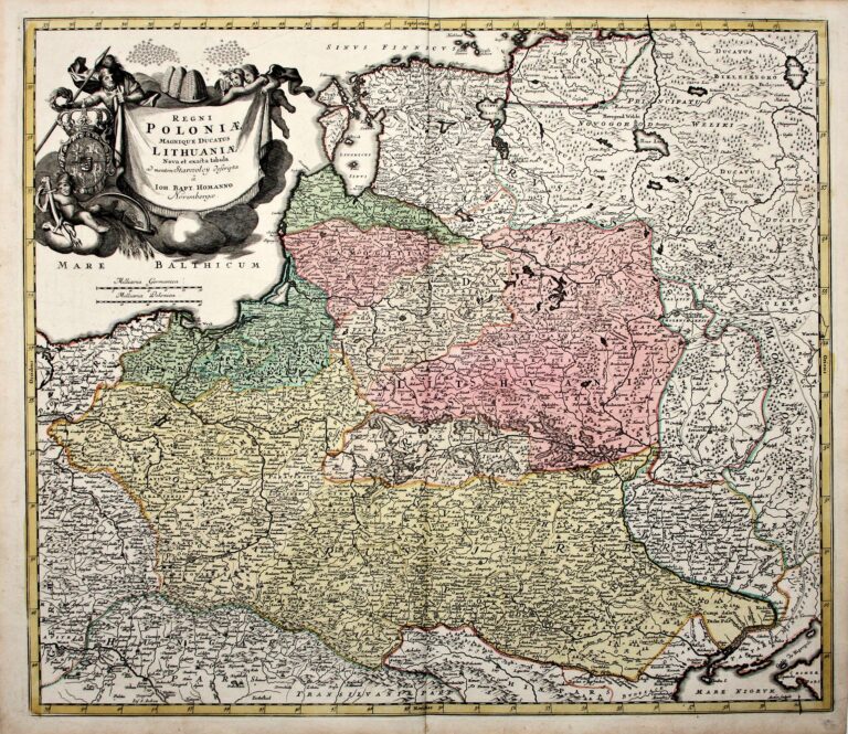 "Regni Poloniæ Magnique Ducatus Lithuaniæ nova et exacta ad mentem Starovolcii descripta,"