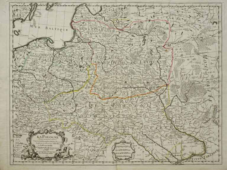 "La Pologne. Dressee sur ce qu'en ontdonne Starovolsk, Beauplan, Hartnoch..,"