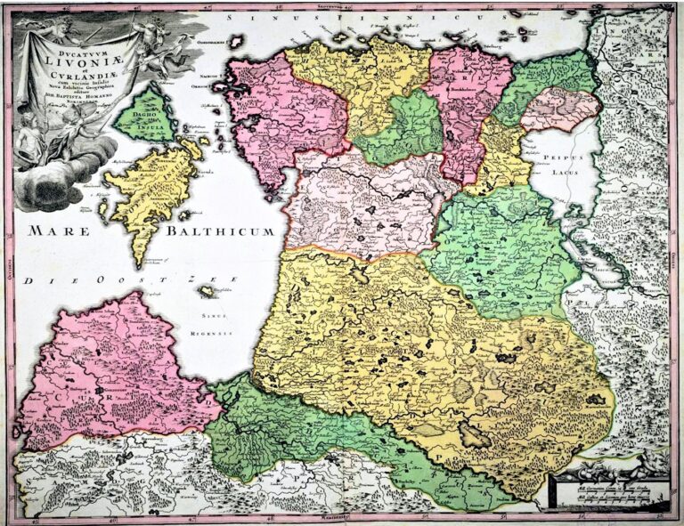 "DVCATVVM LIVONIÆ et CVRLANDIÆ cum vicinis Insulis.."