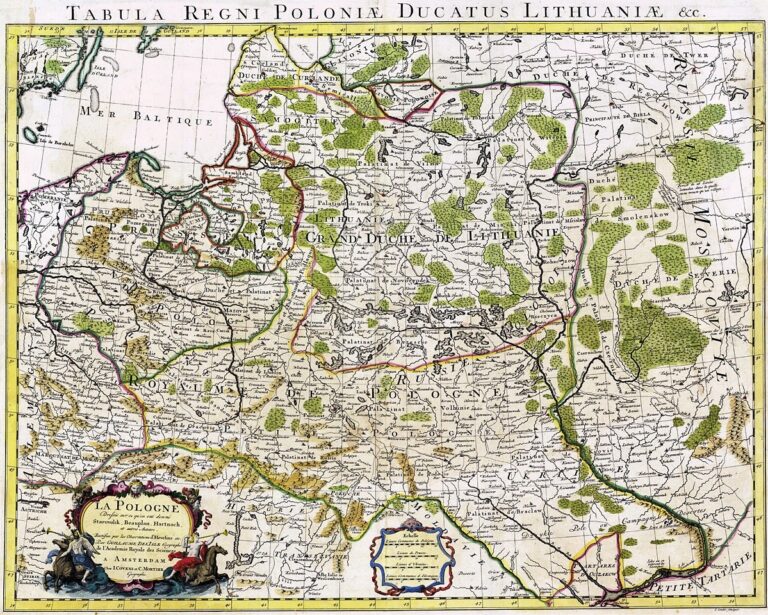 "La Pologne, Dressée sur ce qu´en ontdonné Starovolsk..,"