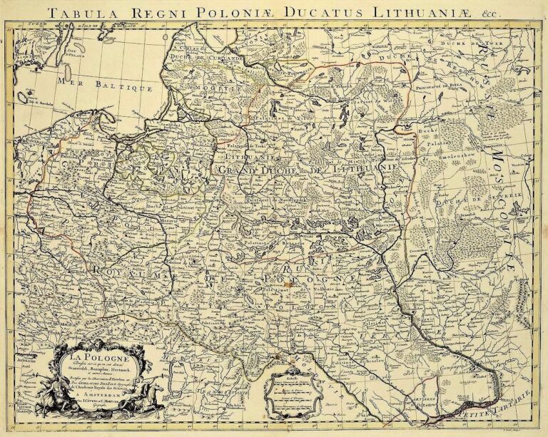 "La Pologne, Dressée sur ce qu´en ontdonné Starovolsk..,"