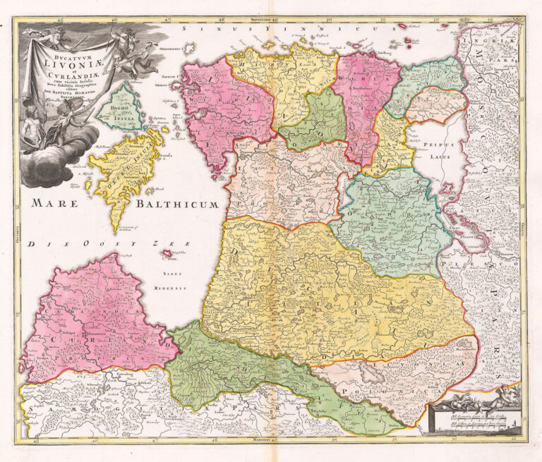 "DVCATVVM LIVONIÆ et CVRLANDIÆ cum vicinis Insulis.."