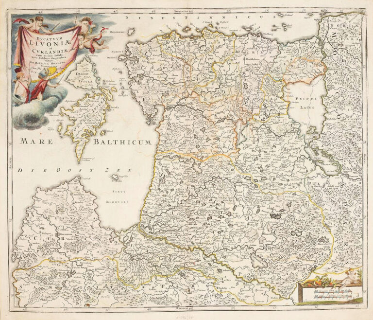 "DVCATVVM LIVONIÆ et CVRLANDIÆ cum vicinis Insulis.."