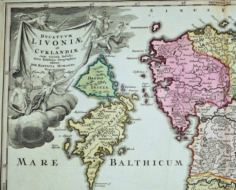 "DVCATVVM LIVONIÆ et CVRLANDIÆ cum vicinis Insulis.."