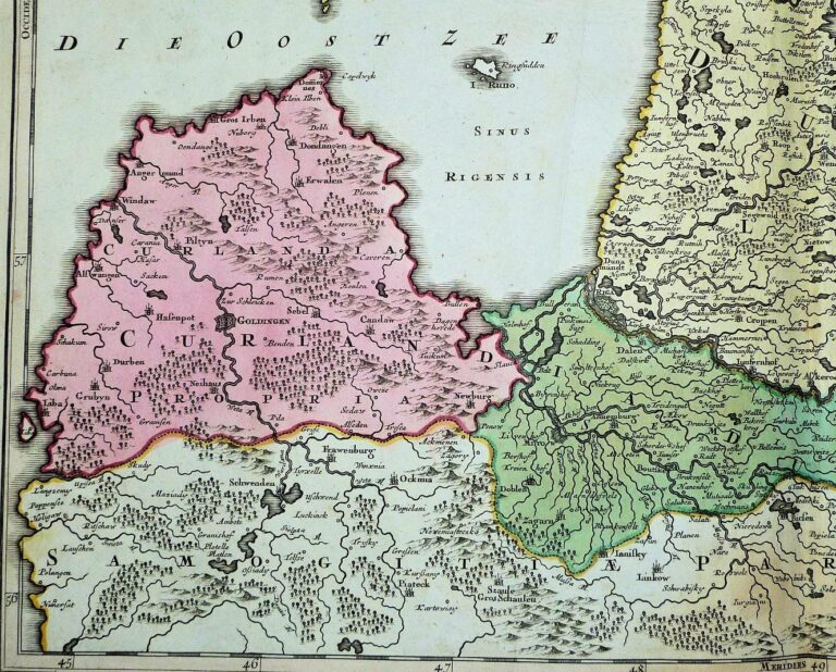 "DVCATVVM LIVONIÆ et CVRLANDIÆ cum vicinis Insulis.."