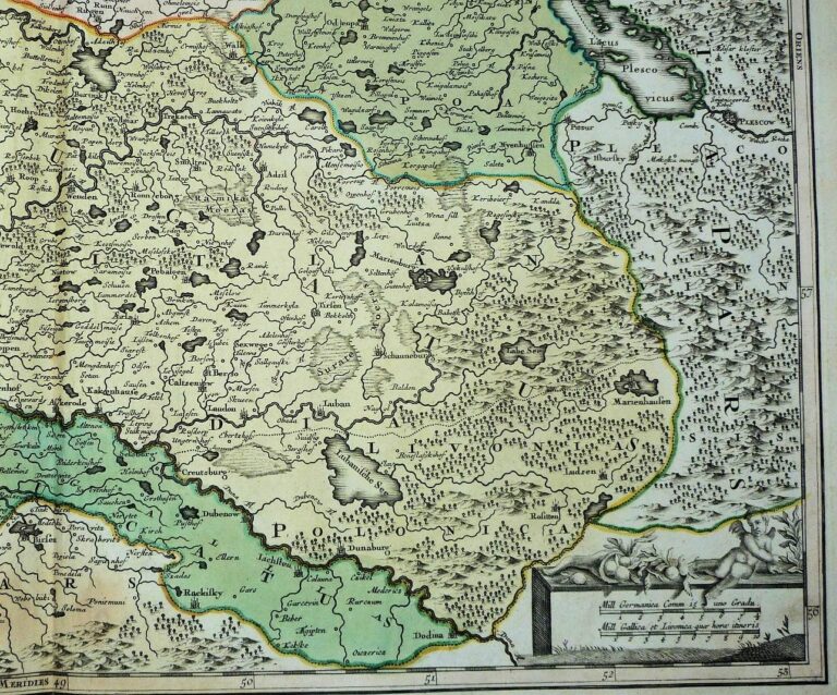 "DVCATVVM LIVONIÆ et CVRLANDIÆ cum vicinis Insulis.."