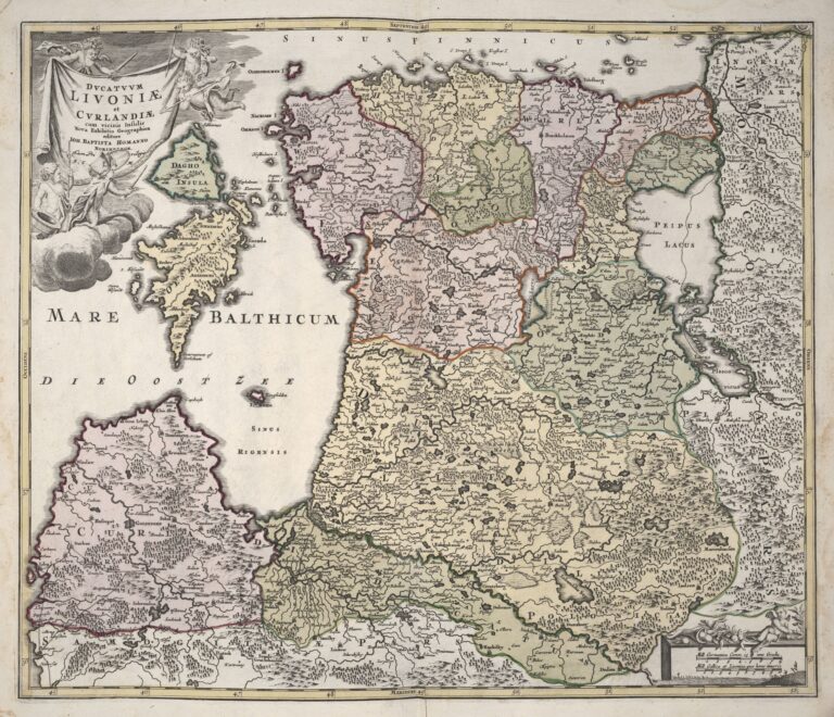 "DVCATVVM LIVONIÆ et CVRLANDIÆ cum vicinis Insulis.."