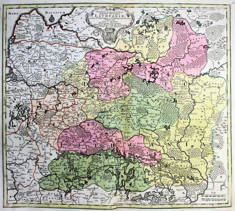 "Novißima et accuratißima Magni Ducatus  MAGNI DUCATUS LITHUANIÆ,"