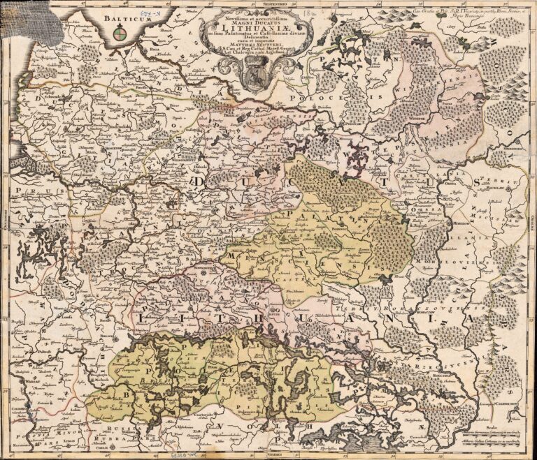 "Novißima et accuratißima Magni Ducatus  MAGNI DUCATUS LITHUANIÆ,"