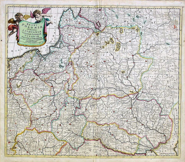 "Regni Poloniӕ et  Ducatus Lithuaniӕ Voliniӕ Podoliӕ Vcraniӕ Prvssiӕ et Cvrlandiӕ,"