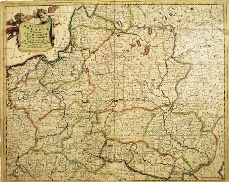 "Regni Poloniӕ et  Ducatus Lithuaniӕ Voliniӕ Podoliӕ Vcraniӕ Prvssiӕ et Cvrlandiӕ,"