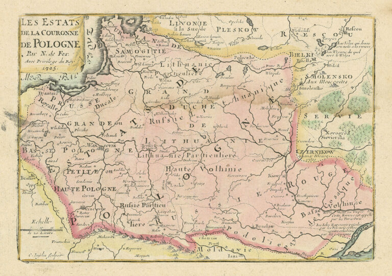 "Les Estats de la Couronne de  Pologne,"