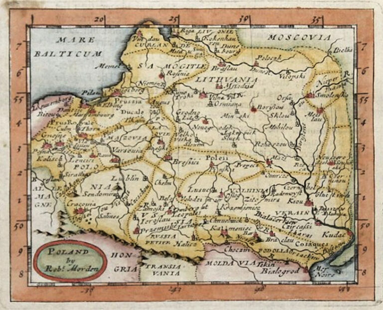 "Poland, by Robt. Morden,"