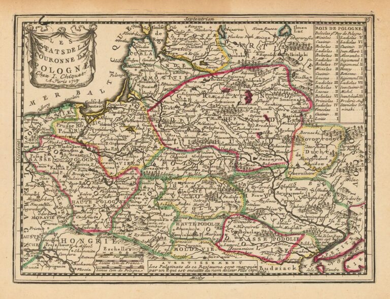 "LES ESTATS DE LA COURONNE  DE POLOGNE,"