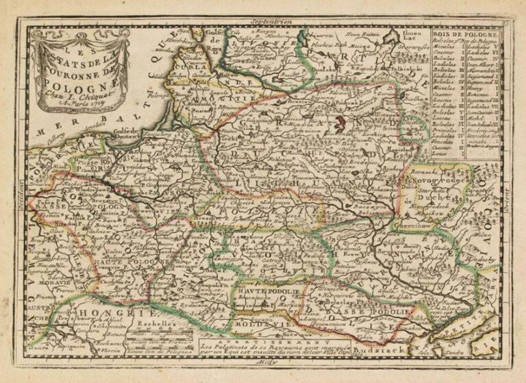 "LES ESTATS DE LA COURONNE  DE POLOGNE,"
