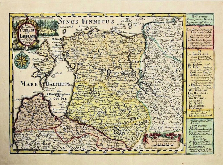 "Die Hertzoghümer Curland und Liefland,"